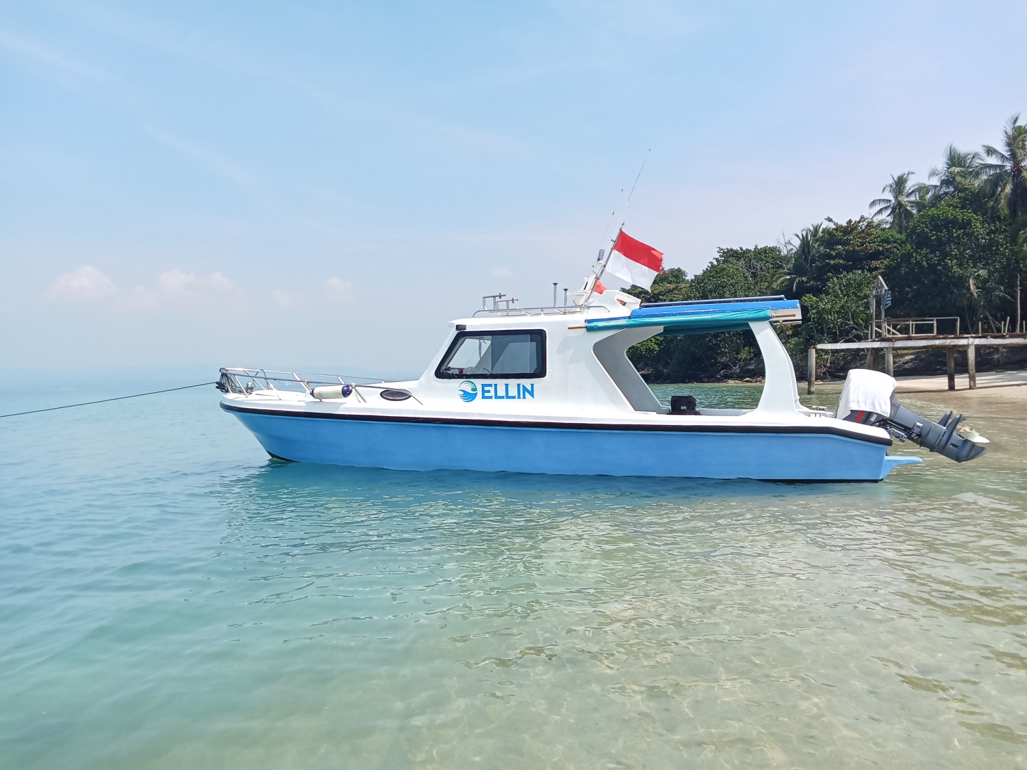 Speedboat/kapal Fiberglass P8.20×L2.10×T1.00